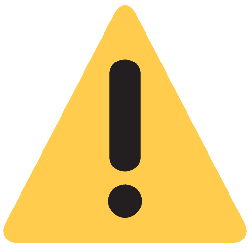 warning