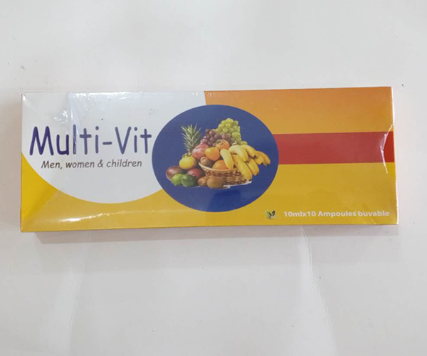 Multi-Vit syrup contains zinc, copper, iodine, selenium and nine vitamin including Vitamin B complex, rich fruits and vegetable juice. Multi-Vit helps to improve metabolism and reduce