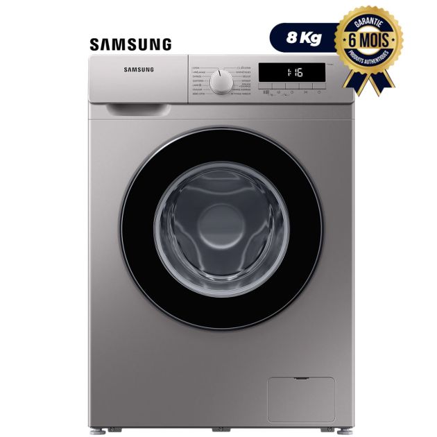 Machine à laver Automatique Samsung - WW80T3040BS - 8kg - Argent