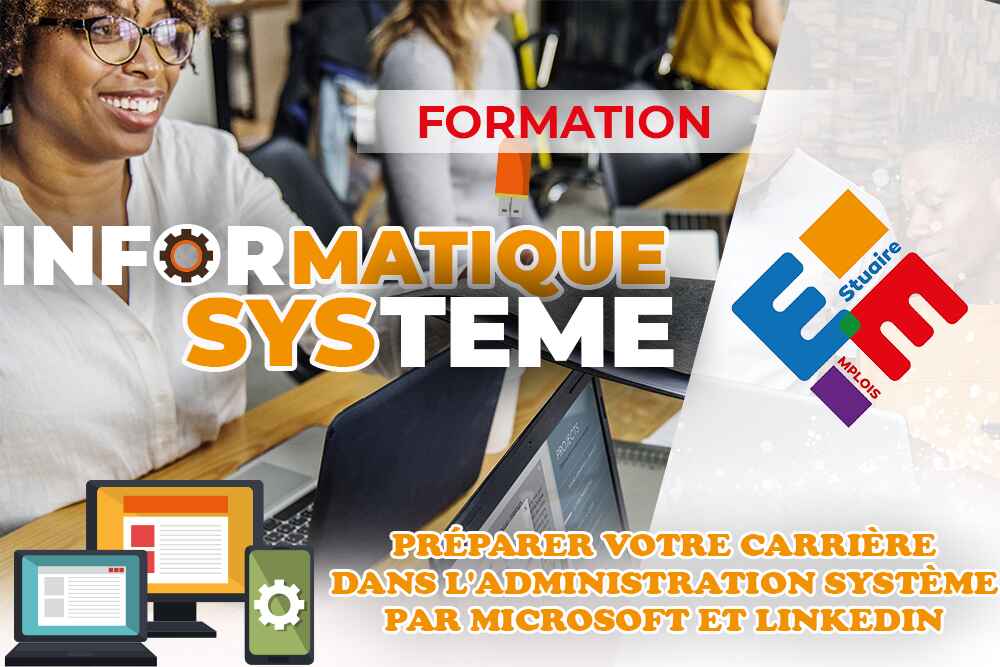 Préparer votre carrière dans l'administration système par microsoft et linkedin