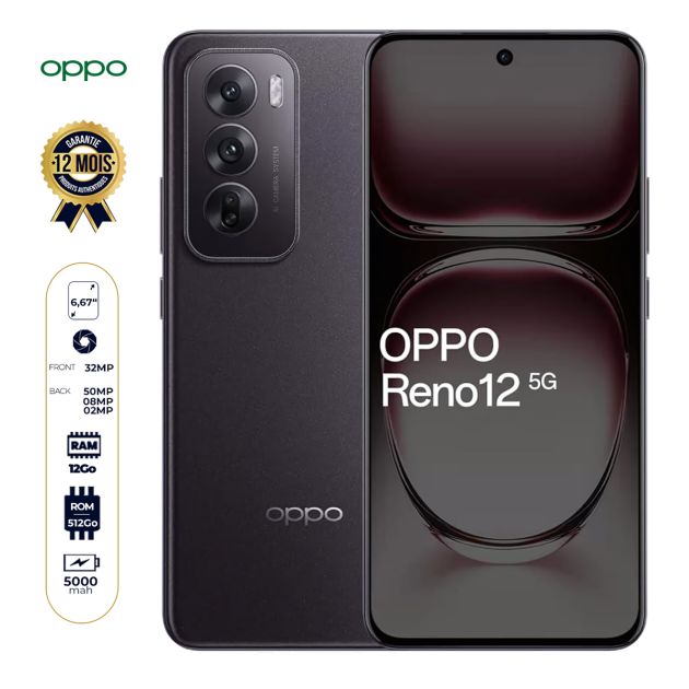 Smartphone Android OPPO Reno12 5G