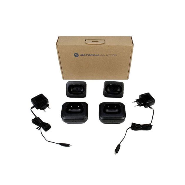 Chargeur IXPNN4039R Pour Motorola TalkAbout T82 - Lot de 2 stations