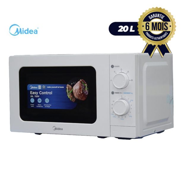 Micro Onde Midéa - MM720C2GX-W - 20Litres