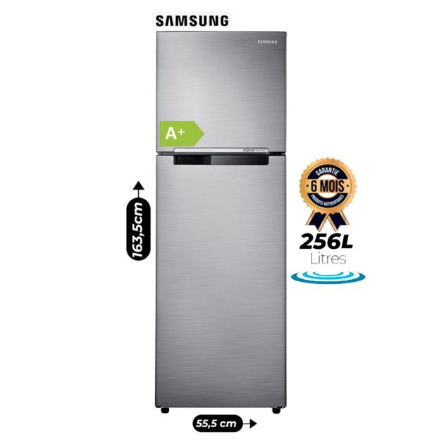 Réfrigérateur Samsung - 256 Litres - A+ - RT25HAR4DSA - Métal graphite