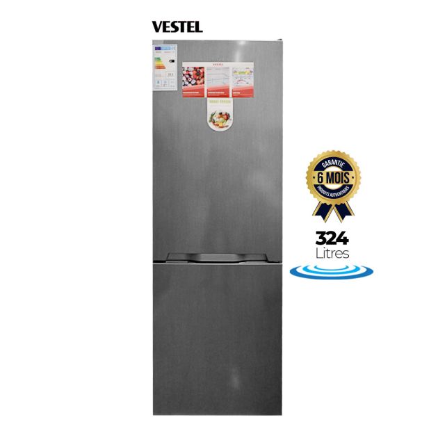 Réfrigérateur NoFrost - Vestel - RM480BF - 324L - Gris