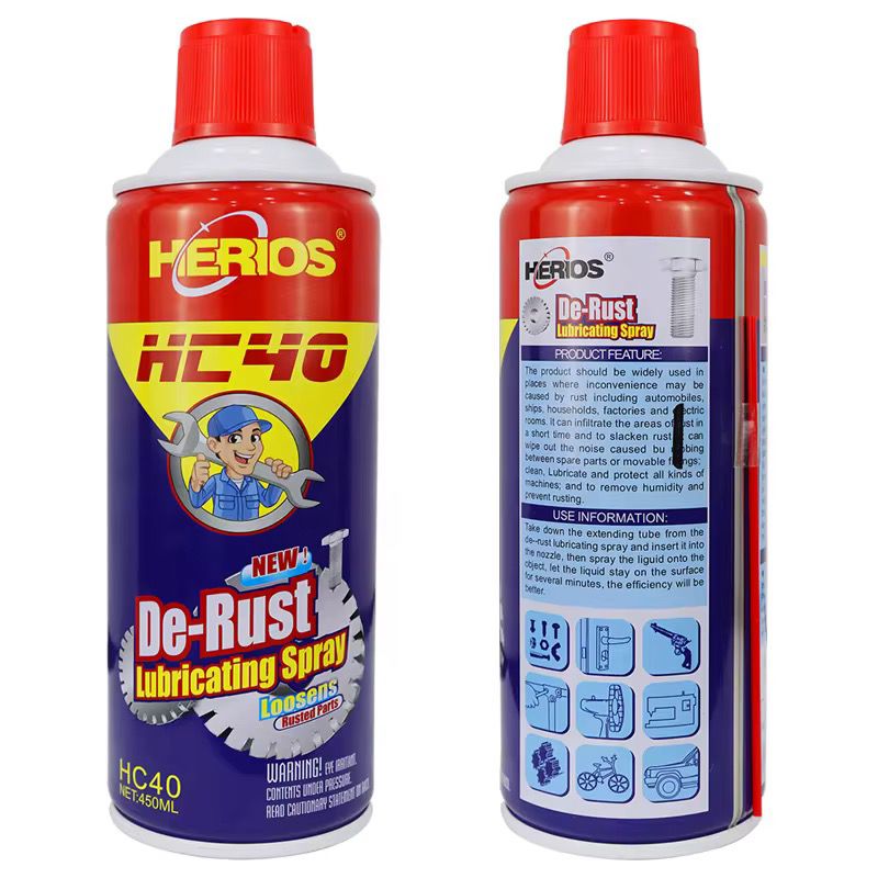 Aérosol dégrippant "De-Rust"