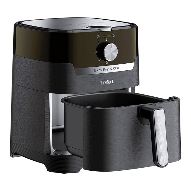 Friteuse sans huile et grill 2 en 1- Easy Fry & Grill - Tefal - EY501815 - 1400W - 4,2L