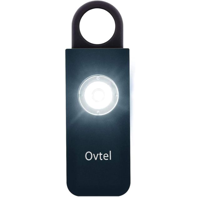 Sirène d'auto-défense, sirène forte et lumière LED stroboscopique clignotante, alarme de sécurité pour femmes, porte-clés. Lumière LED SoS – Aide à prévenir les enlèvements.