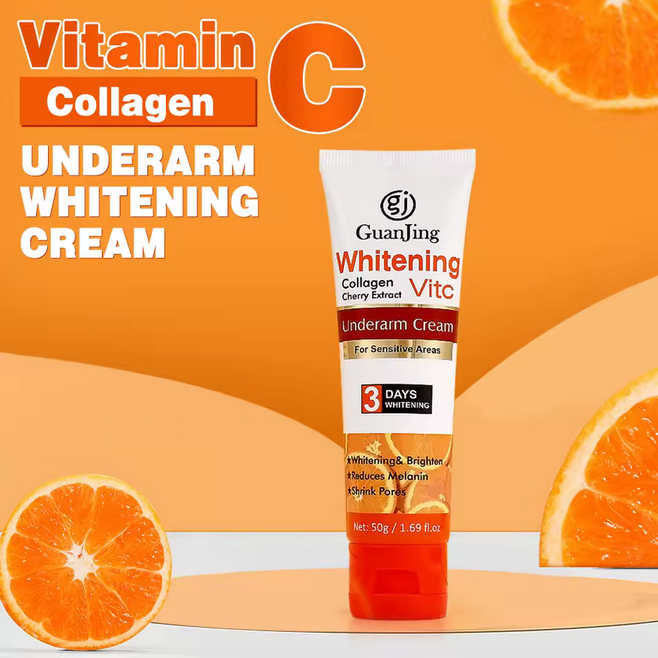 Vitamine C-Crème éclaircissante au collagène pour les aisselles, lotion pour la peau et les aisselles 5.0(2 av