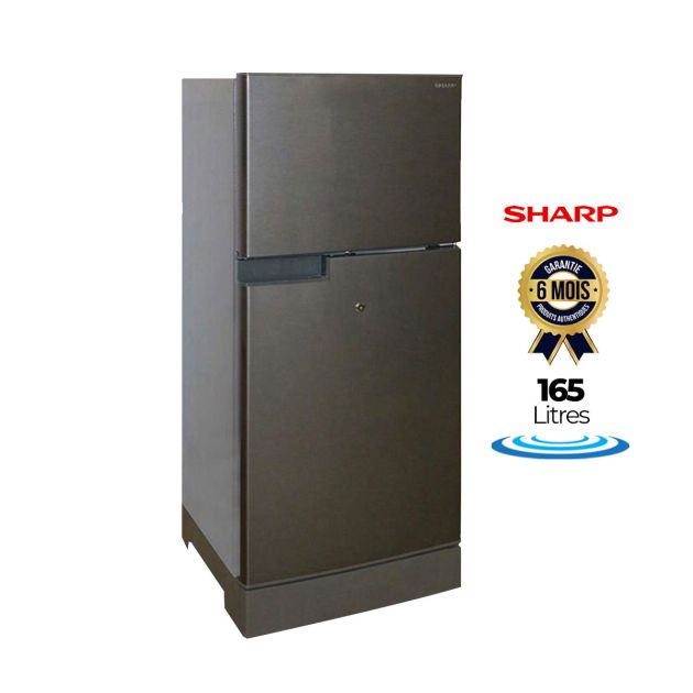 Réfrigérateur Double Battant Sharp - SJ-KE175-BS2 - Nofrost - A+ - 165L - Noir
