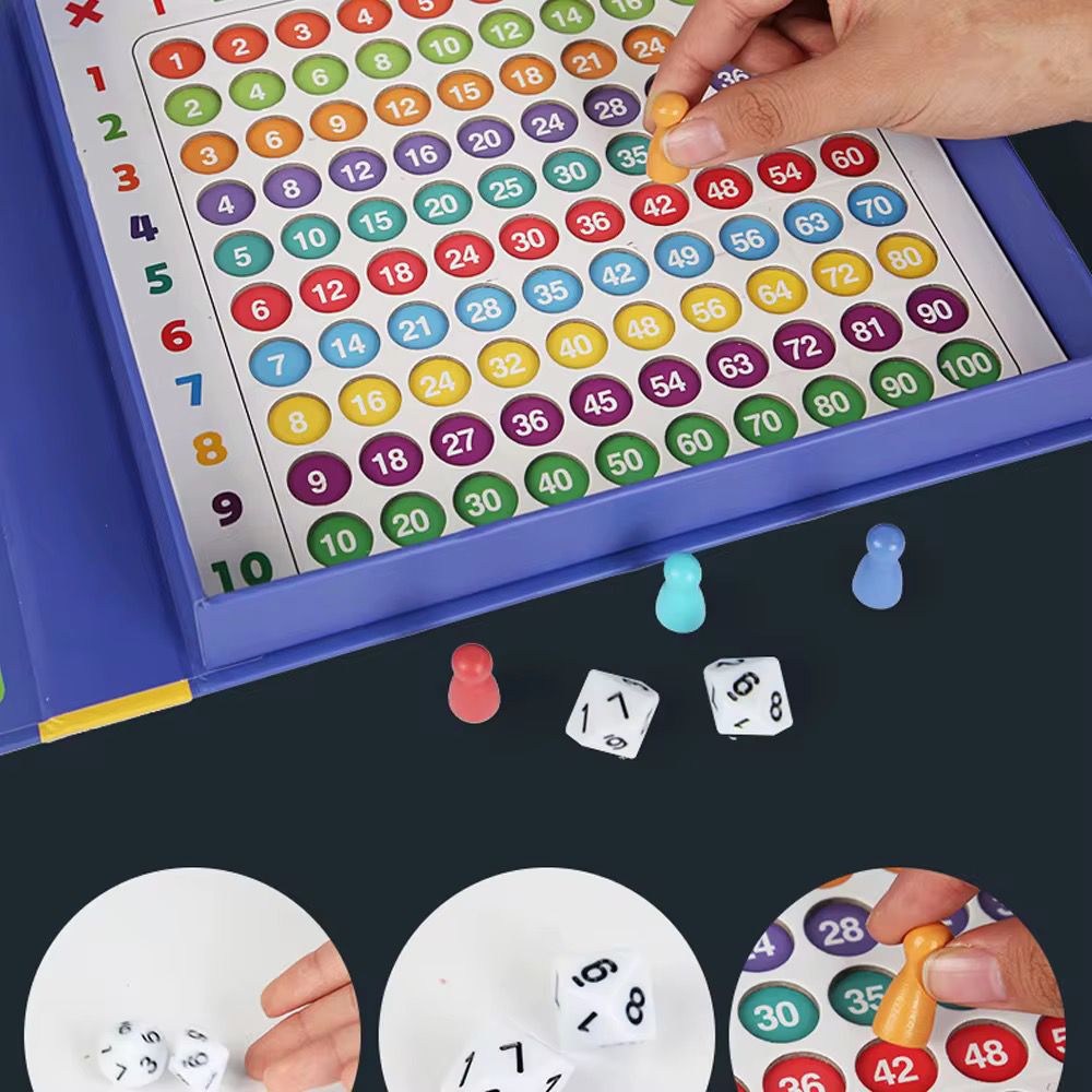 Jeu de société éducatif de numéros