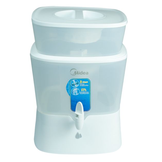 Filtre à Eau - Midea - Blanc - Plastique 17L