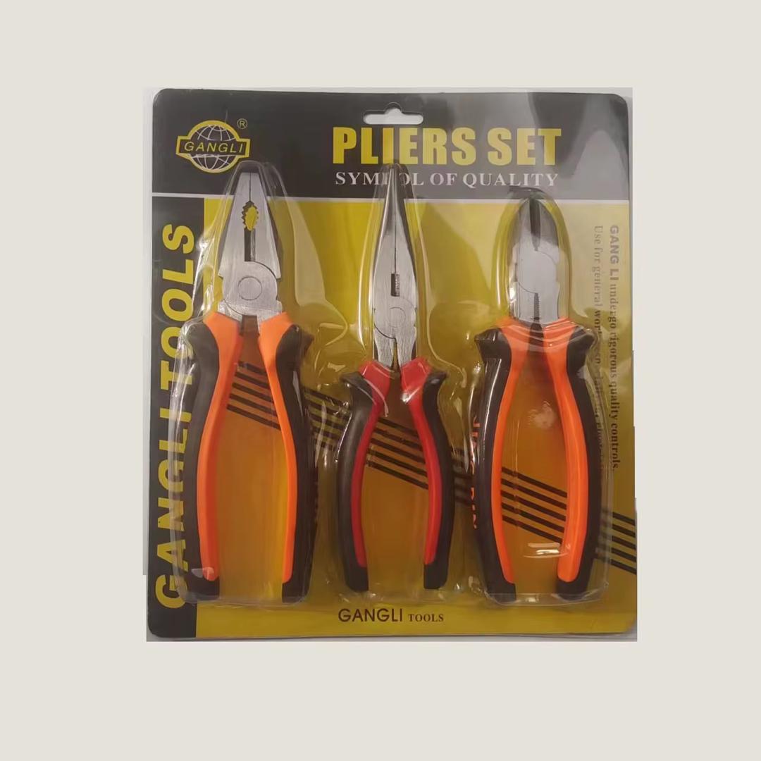 Jeu de pinces à sertir