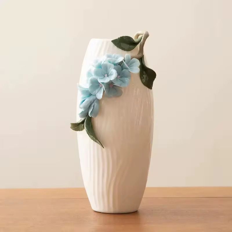 Vase en céramique "Silhouettes Abstraites Duo"