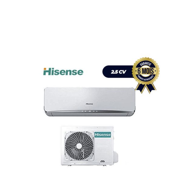 Climatiseur - Split Hisense - AS-18CR4SMADA00 - 18000 BTU - 2.5 CV- R410 -Blanc