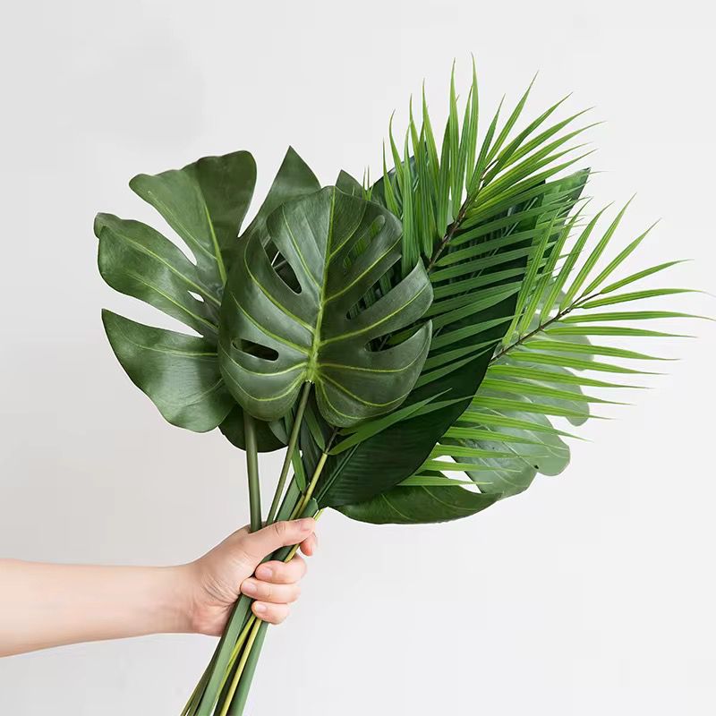Bouquet de feuilles artificielles