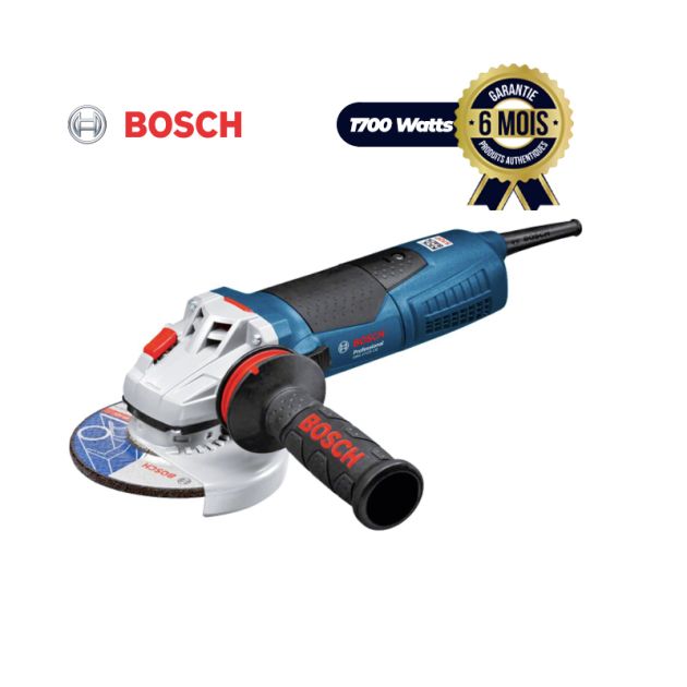 BOSCH GWS 17-125 CIE - Meuleuse Angulaire - 1700W - 6 Mois