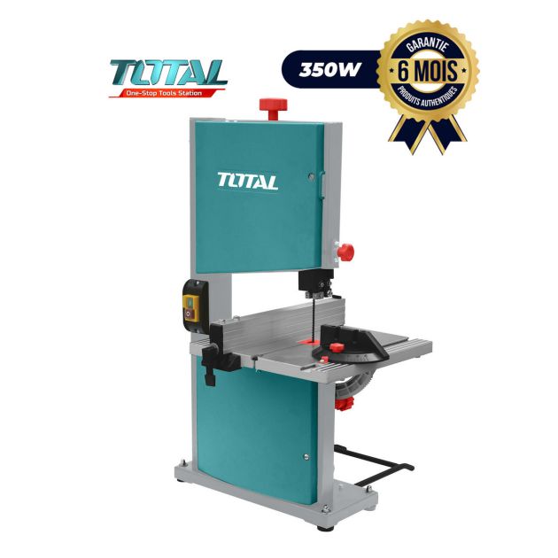 Scie à ruban industrielle verticale - Total TS730301 - 350 W - 6 Mois