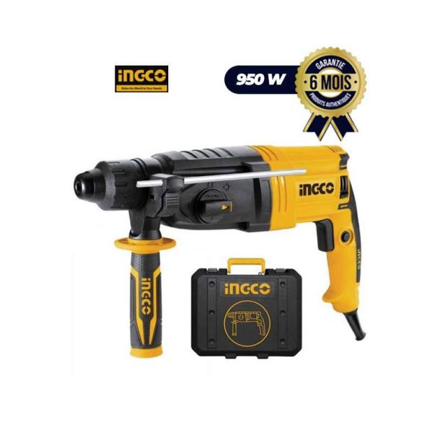 Marteau Perforateur - INGCO RGH9528 - 950W - 06 Mois