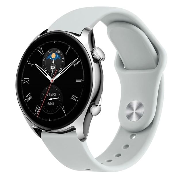 Bracelet en silicone pour montre connectée Amazfit GTR 4