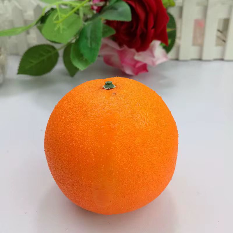 Orange décorative en plastique