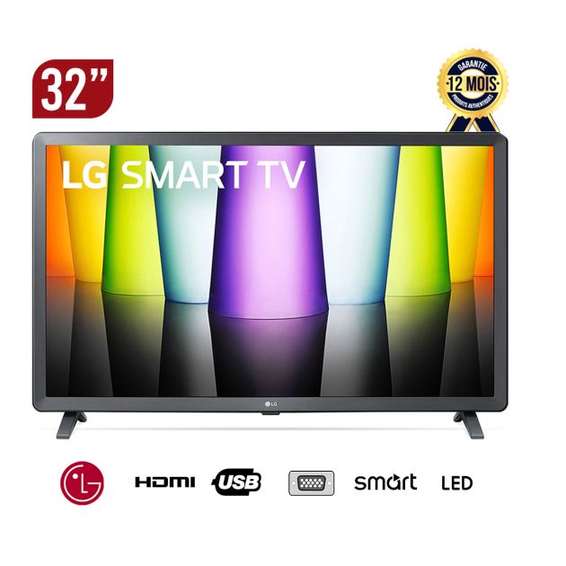TV Smart LG 32'' - 32LQ600BPTA - LQ60 FHD - WebOS ThinQ AI - 12 mois Garantie