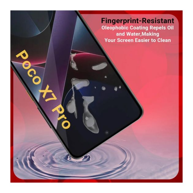 Verre de protection pour Poco X7 Pro