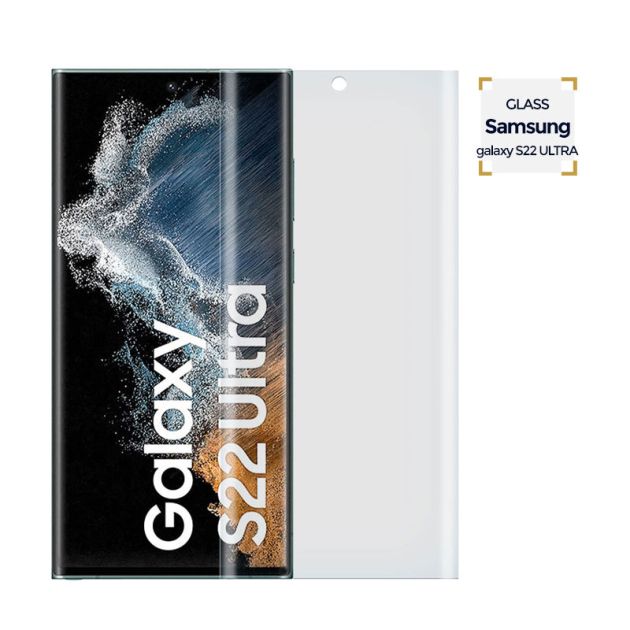 Vitre de Protection Fumée Anti-Espion et Anti-Empreintes pour Samsung Galaxy S22 Ultra