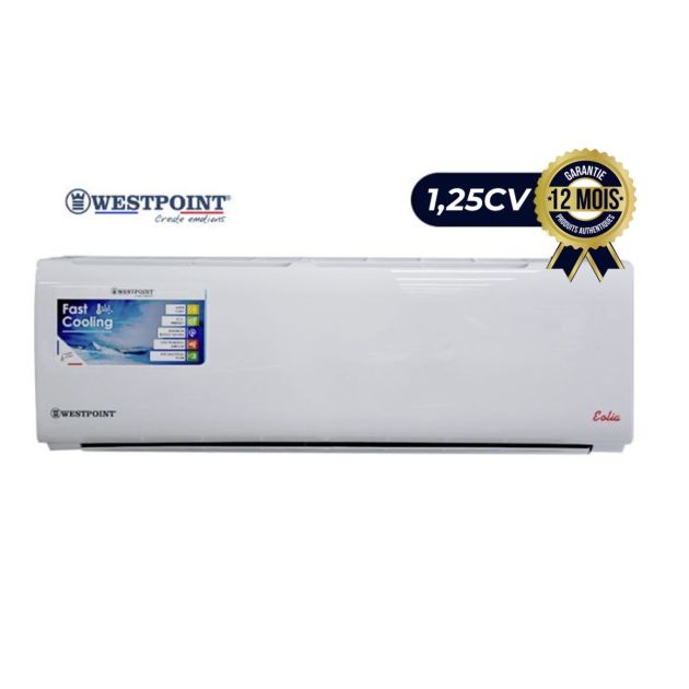Climatiseur - Split WESTPOINT ON And OFF - WST-0921- 1.25CV - R410 - Blanc