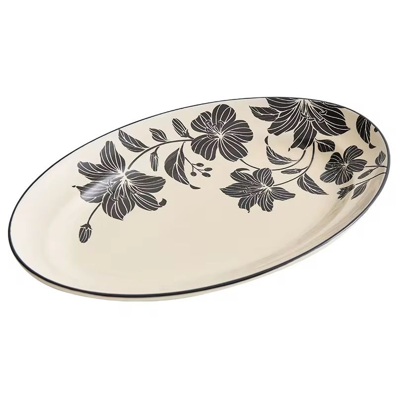 Plat de service décoratif