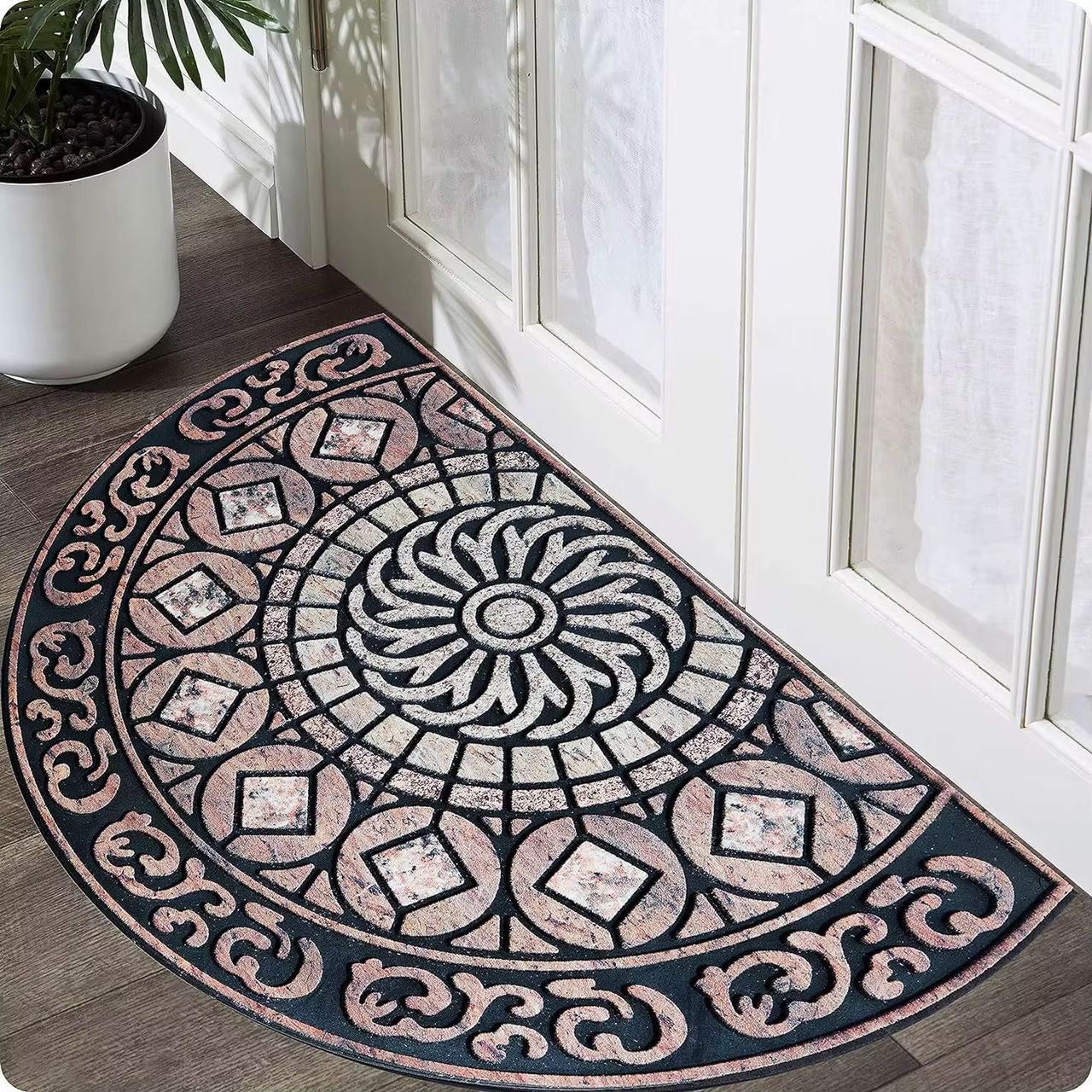 Tapis d'entrée décoratif