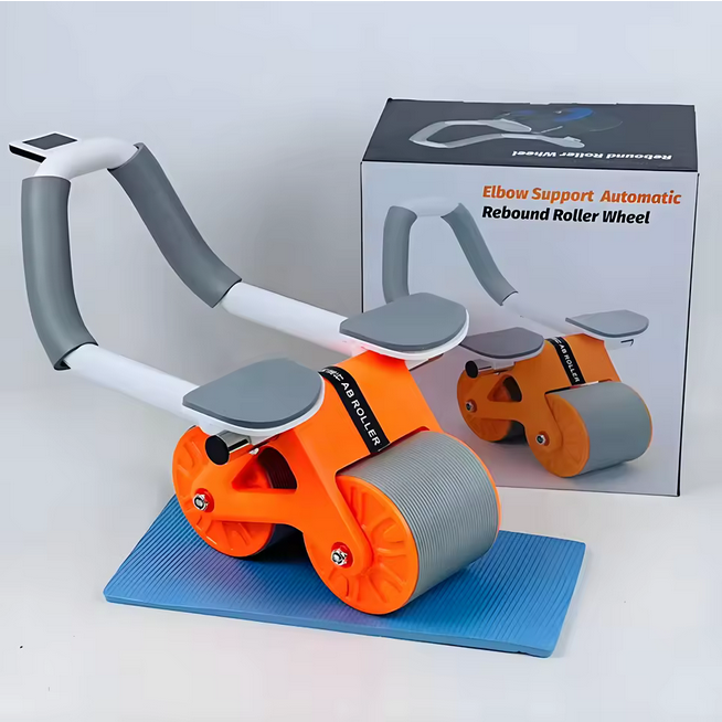 Nouvel arrivage de rouleaux abdominaux pour l'entraînement à domicile avec roues de soutien du coude