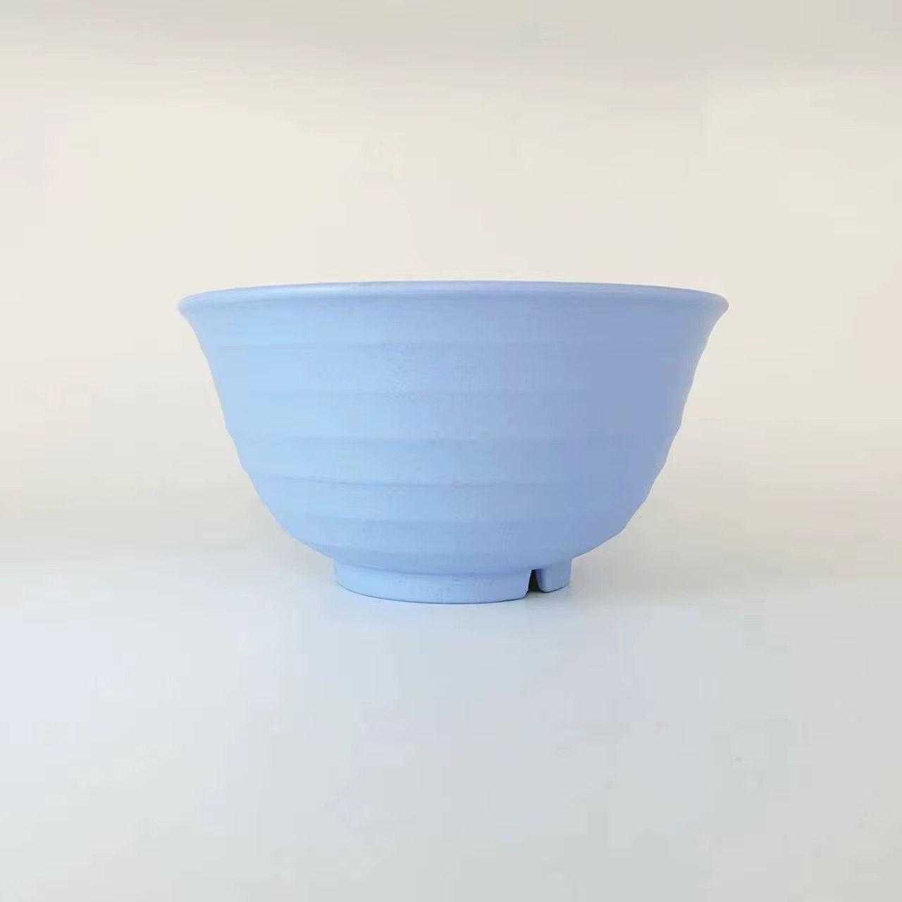 Bol en Céramique Lavande avec Rainures