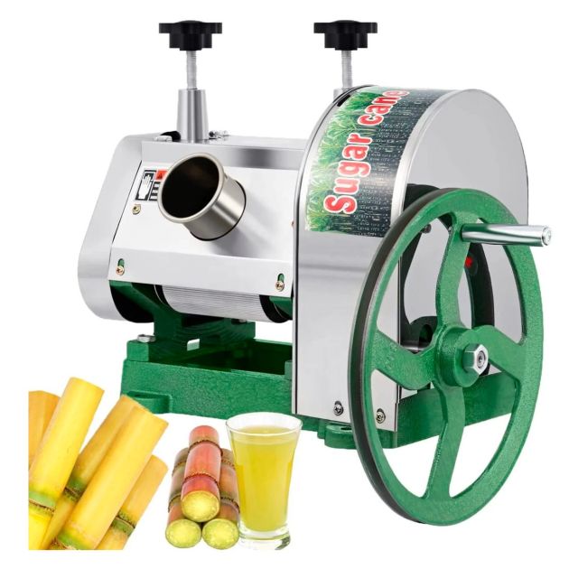 Extracteur de jus de canne à sucre manuel (Possibilité d'adapter un moteur Courroie