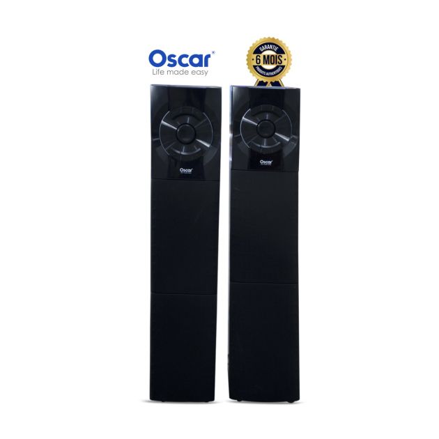 Tour de Son OSCAR - 120 Watts - OSC-1515B - (Bluetooth, USB, Lecteur de Carte SD, Entrée Aux) - Garantie 6 Mois
