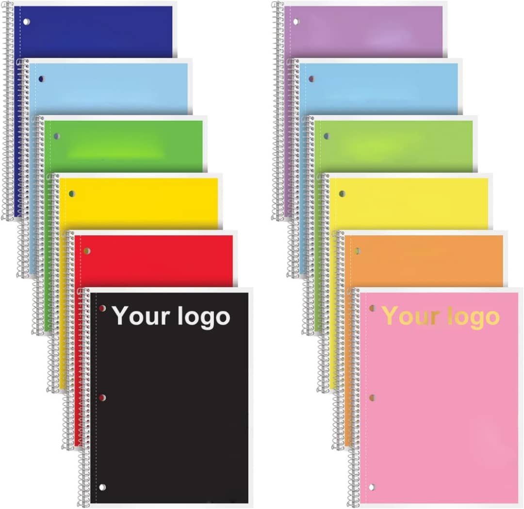 Carnets spirales personnalisables