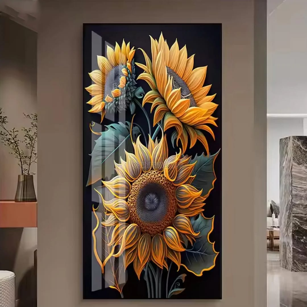 Tableau de tournesols