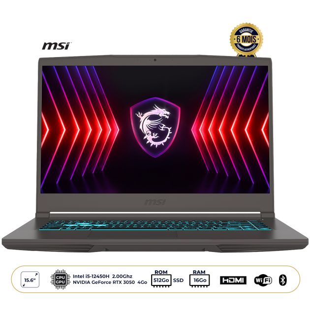 Ordinateur portable - MSI Thin 15 B13UDX
