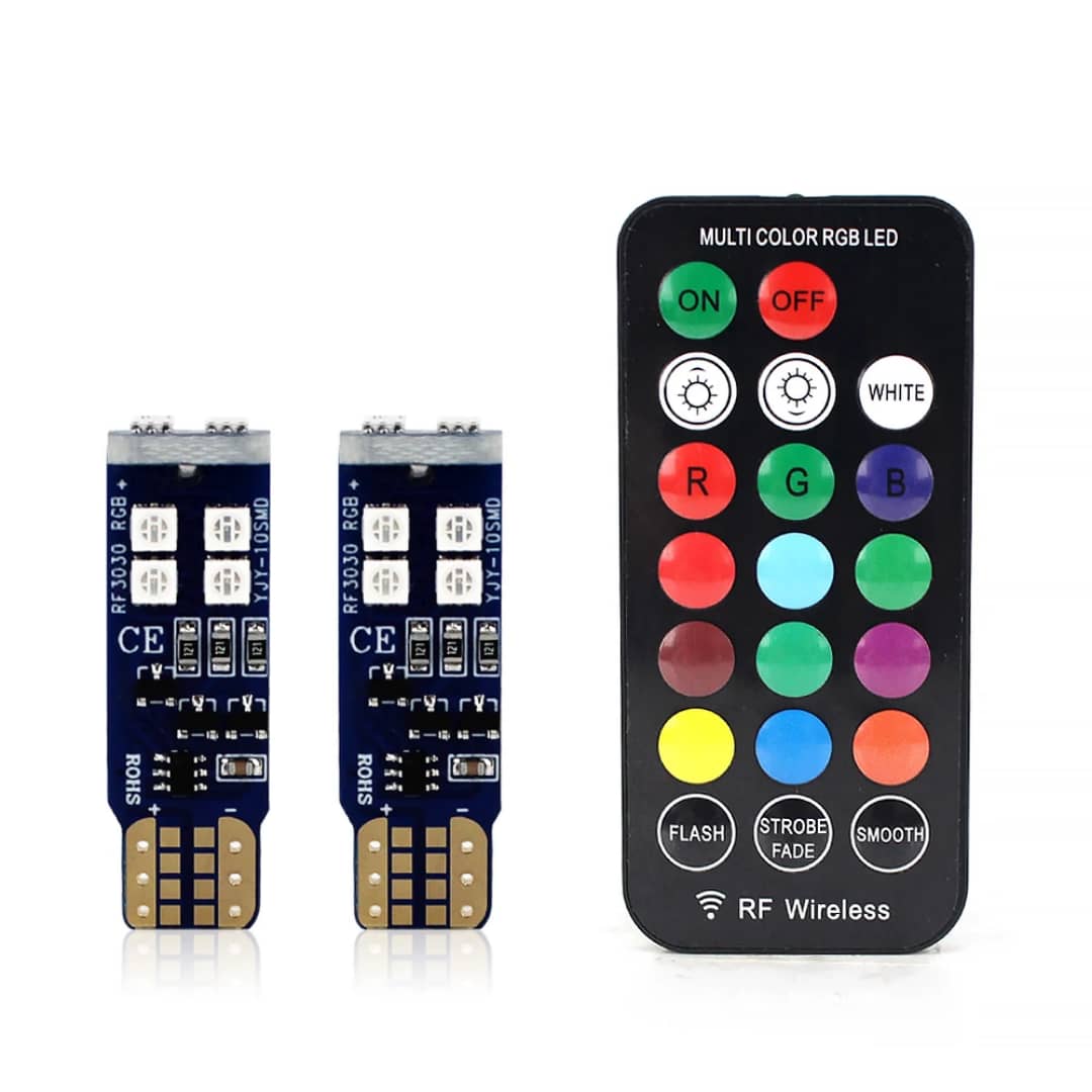 Ampoules LED d'ambiance pour voiture