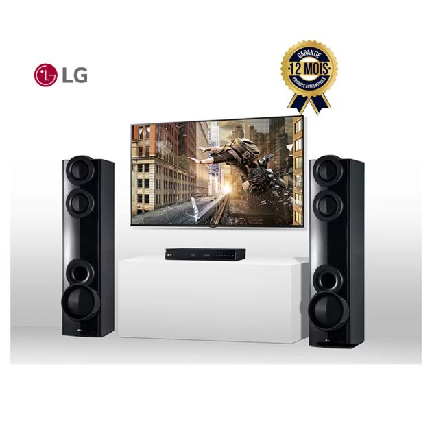 Home Cinéma - LG - (BodyGuard )-LHD675BG -1000 W - Canal 4.2 - Dual Subwoofer - Garantie 12 Mois