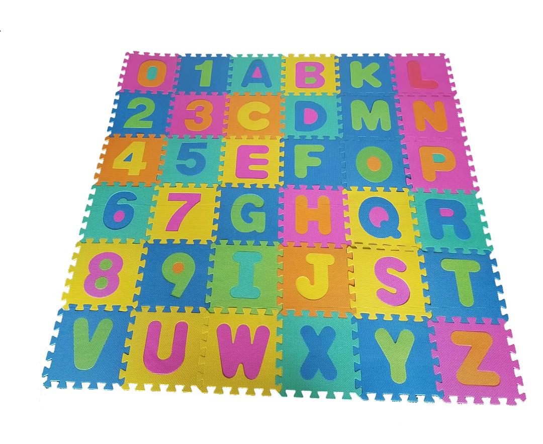 Tapis Puzzle Éducatif AlphaNumérique Junior