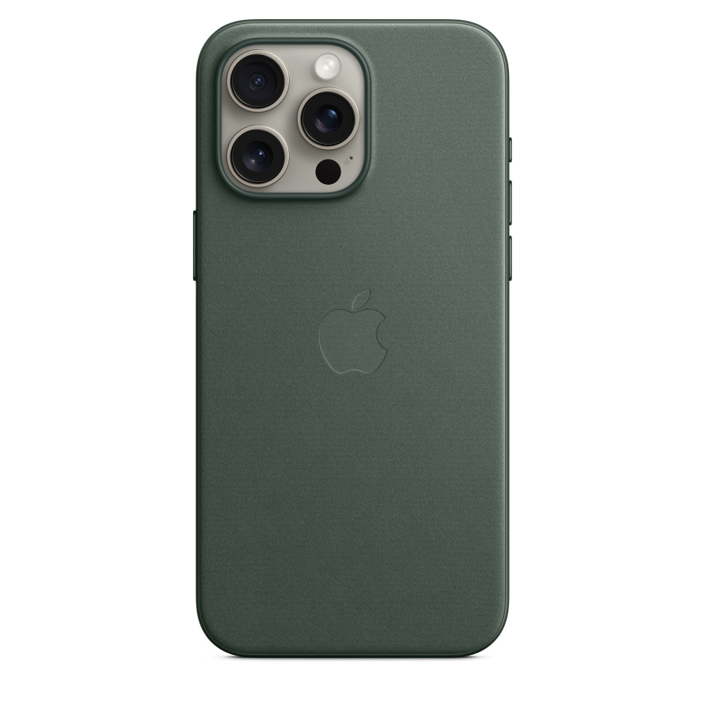 iPhone 15 Pro Max FineWoven Case with MagSafe - Evergreen