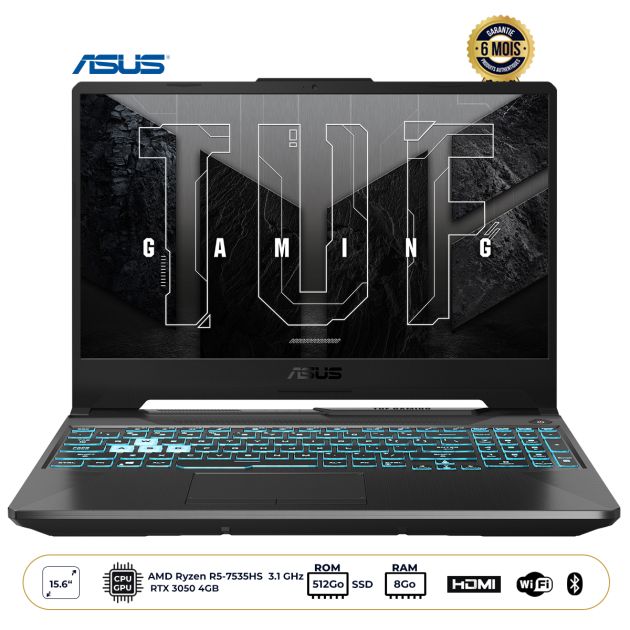 Ordinateur portable Gaming - ASUS TUF A15 FA