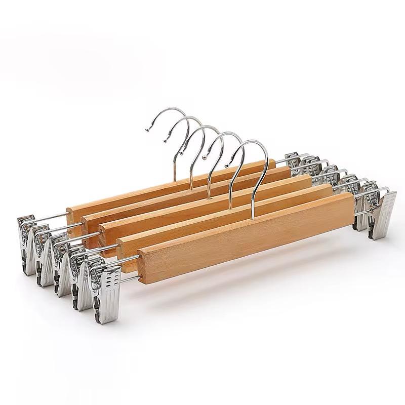 Cintres Pantalons et Jupes Bois