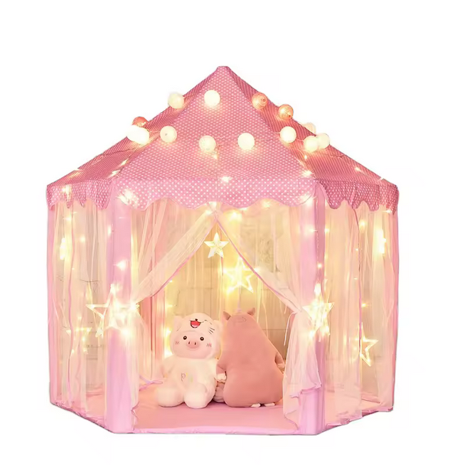 Tente de jeux pour bébés, Portable, pliable, à construire, un château, maison de jeu, cadeaux pour enfants