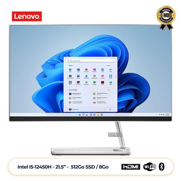 Ordinateur ALL IN ONE Lenovo IdeaCentre 3 22IAP7