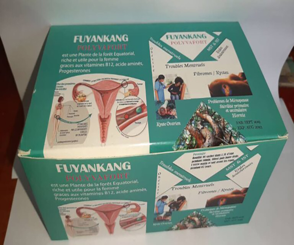 Fuyankang Polyvafort ampoules buvable efficace pour tout problème lié à la fertilité tels que kystes, fibromes, regularise les menstrues, erratique les règles douleureuses et effectue