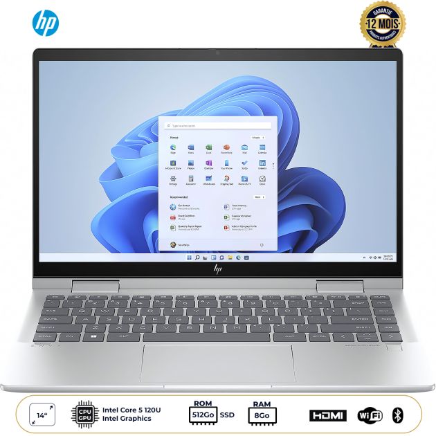 Ordinateur portable 2 en 1 - HP Envy X360 14-es