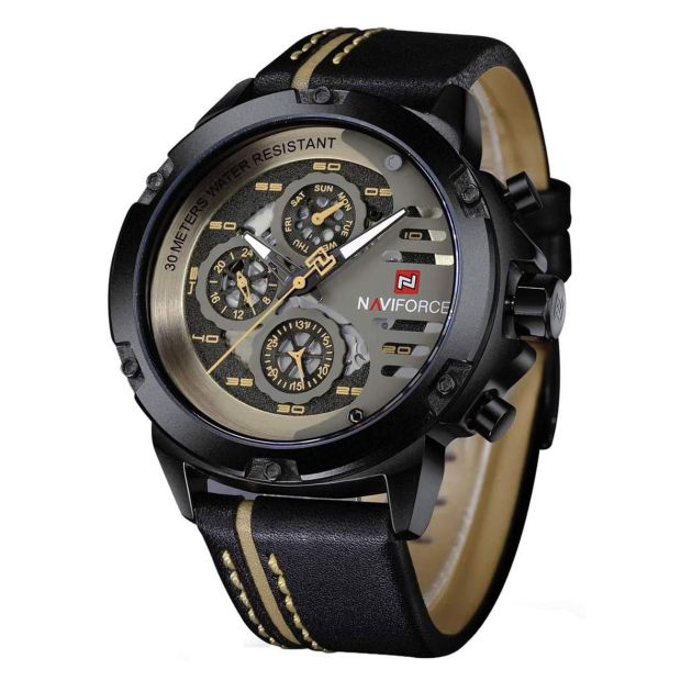NAVIFORCE  Montres militaires pour hommes - Analogique Quartz