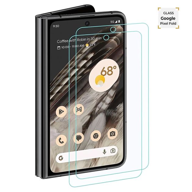 Verre trempé de protection d'écran pour Google Pixel Fold